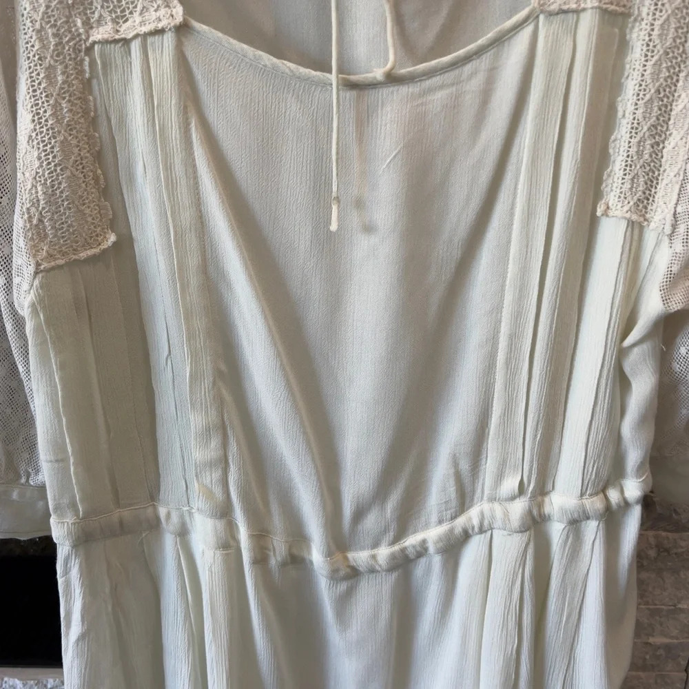 Free people Jeanine off white tunic dress, size Small P - Picture 11 of 12